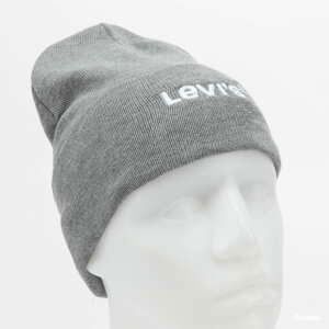 Kulich Levi's ® Wordmark Beanie melange šedý