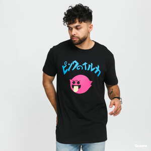 Tričko s krátkým rukávem Pink Dolphin Retro Ghost Tee černé