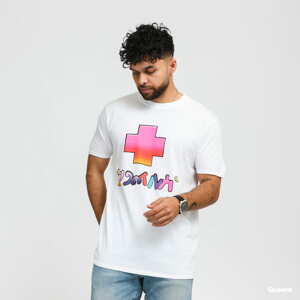 Tričko s krátkým rukávem Pink Dolphin Bubble Promo Tee bílé