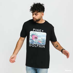 Tričko s krátkým rukávem Pink Dolphin Ghost Portrait Tee černé