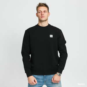 Mikina LACOSTE Live Patch Cotton Fleece Sweatshirt černá