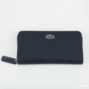 Peněženka LACOSTE Concept Petit Piqué 12 Card Zip Wallet navy