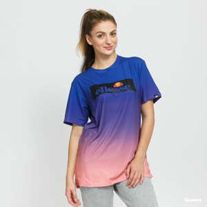 Dámské tričko ellesse Sunwave Fade Tee modré / fialové / růžové