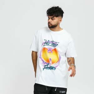 Tričko s krátkým rukávem Urban Classics Wu-Tang Forever Oversize Tee White