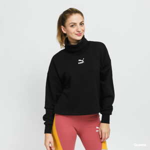 Dámská mikina Puma Classics Turtleneck Crew černá