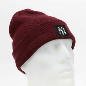 Kulich New Era MLB Team Cuff Beanie NY vínový