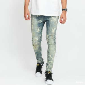 Jeans Sixth June Tye Die Denim With Inside Leg blue