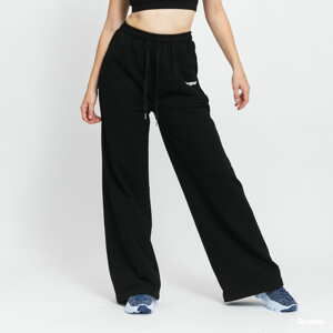 Tepláky Sixth June Basic Jersey Wide Leg Pants černé