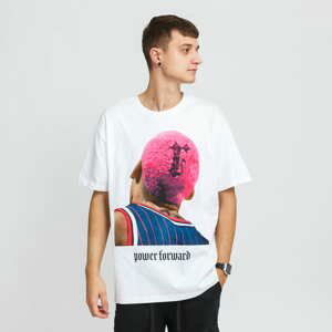 Tričko s krátkým rukávem Urban Classics Power Forward Oversize Tee White