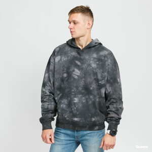 Mikina Urban Classics Tye Dyed Hoody Grey