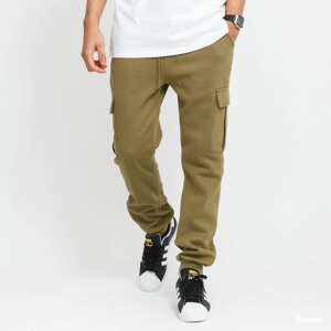 Tepláky Urban Classics Cargo Sweatpants Green