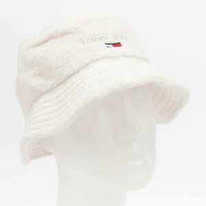 Klobouk TOMMY JEANS Sport Winter Bucket bílý