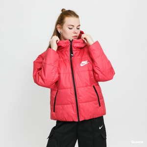 Dámská zimní bunda Nike W NSW TF RPL Classic HD Jacket tmavě růžová