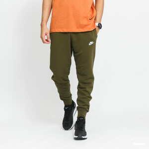 Tepláky Nike M NSW Club Jogger FT olivové