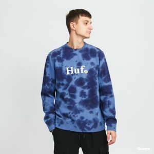 Mikina HUF In Bloom Crewneck modrá / navy