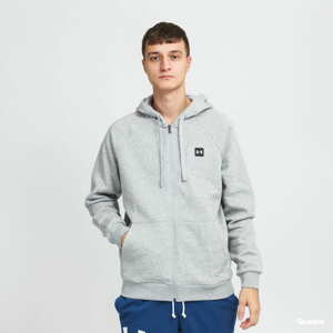 Mikina Under Armour Rival Fleece FZ Hoodie Grey