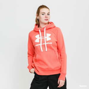 Dámská mikina Under Armour W Rival Fleece Logo Hoodie růžová