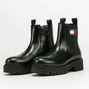 Dámské zimní boty TOMMY JEANS Urban Tommy Jeans Chelsea Boot black