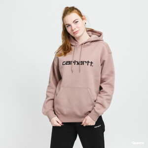 Dámská mikina Carhartt WIP W' Hooded Carhartt Sweat světle fialová