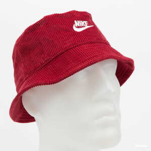 Klobouk Nike NSW Bucket Futura Corduroy vínový