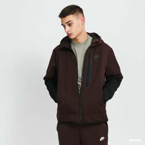 Podzimní bunda Nike Sportswear Woven Repel Insulated Hooded Jacket Brown Basalt/ Black