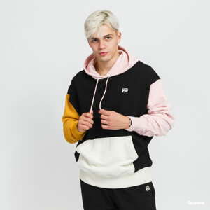 Mikina Puma Downtown Hoodie TR černá / krémová / růžová