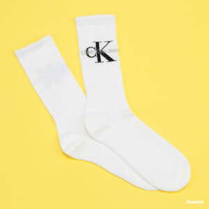 Ponožky CALVIN KLEIN JEANS Mens Crew Socks bílé