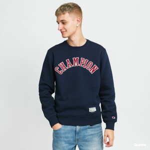 Mikina Champion Collegiate Logo Organic Cotton Sweatshirt navy