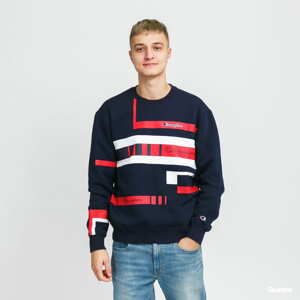 Mikina Champion Crewneck Sweatshirt navy / červená / bílá