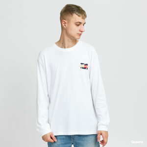 TOMMY JEANS M Vintage Circular LS Tee White