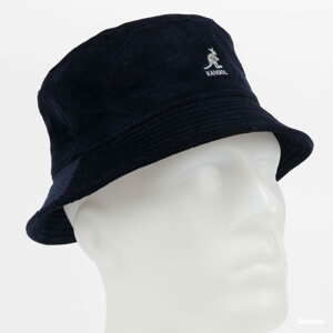 Klobouk KANGOL Corduroy Bucket navy