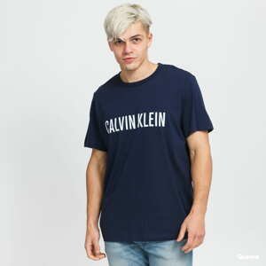 Tričko s krátkým rukávem Calvin Klein SS Crew Neck Tee navy
