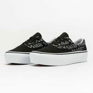 Vans Era Platform (reflective logo) black / true white