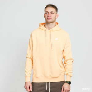 Mikina Nike M NSW Club Hoodie PO BB světle oranžová