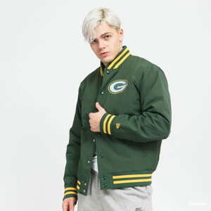 Bomber bunda New Era NFL Team Wordmark Bomber Green Bay Packers zelená