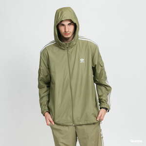 Větrovka adidas Originals 3-Stripes Classics Windbreaker Jacket Orbit Green