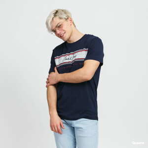 Tričko s krátkým rukávem Jack & Jones JJleo Tee SS navy