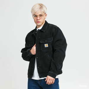 Podzimní bunda Carhartt WIP Stetson Jacket black stone washed