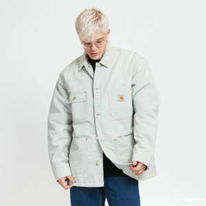 Podzimní bunda Carhartt WIP OG Chore Coat Grey