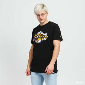 Tričko s krátkým rukávem New Era NBA Seasonal Infill Tee LA Lakers černé