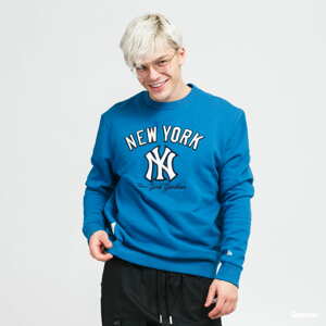 Mikina New Era MLB Heritage Crew Fleece NY modrá