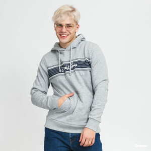 Mikina Jack & Jones JJleo Sweat Hood melange šedá