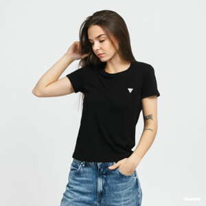 Dámské tričko GUESS W Eco Logo Tee černé