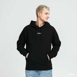 Mikina GUESS M Eco Roy Embroidered Logo Hoodie Black