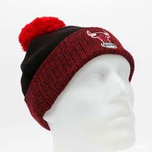 Kulich Mitchell & Ness Two Tone Pom Beanie Bulls černý / červený