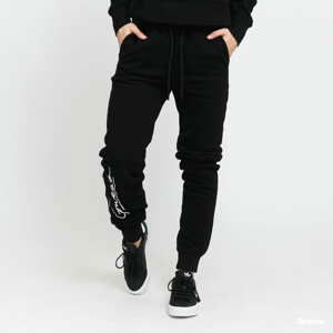 Tepláky GUESS W Sweatpants černé