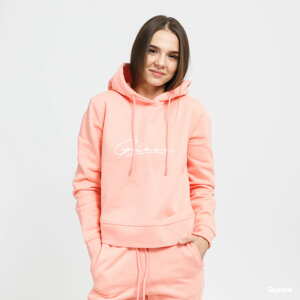 Dámská mikina GUESS W Front Logo Hoodie růžová