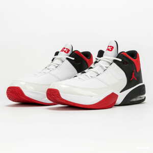 Jordan Max Aura 3 white / university red - black