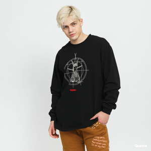 PLEASURES Lonestar Heavyweight Long Sleeve černé