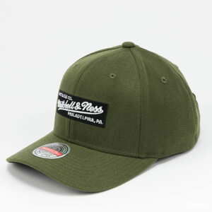 Snapback Mitchell & Ness Box Logo Redline Snapback olivová / černá